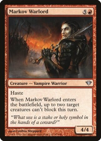 Markov Warlord [Dark Ascension] MTG Single Magic: The Gathering  | Multizone: Comics And Games