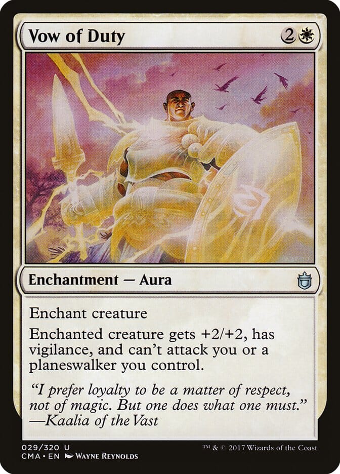 Vow of Duty [Commander Anthology] MTG Single Magic: The Gathering  | Multizone: Comics And Games