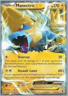 Manectric EX (23/119) (Punches 'n' Bites - Patrick Martinez) [World Championships 2015] Pokemon Single Pokémon  | Multizone: Comics And Games