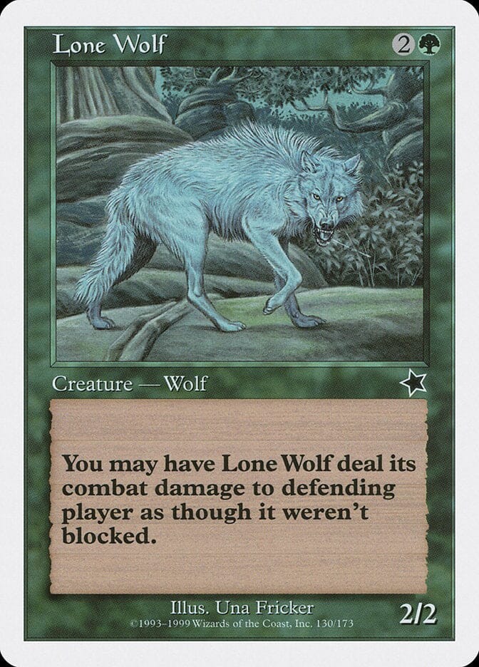 Lone Wolf [Starter 1999] MTG Single Magic: The Gathering  | Multizone: Comics And Games