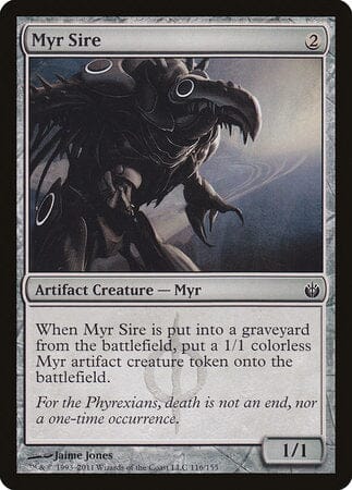 Myr Sire [Mirrodin Besieged] MTG Single Magic: The Gathering  | Multizone: Comics And Games
