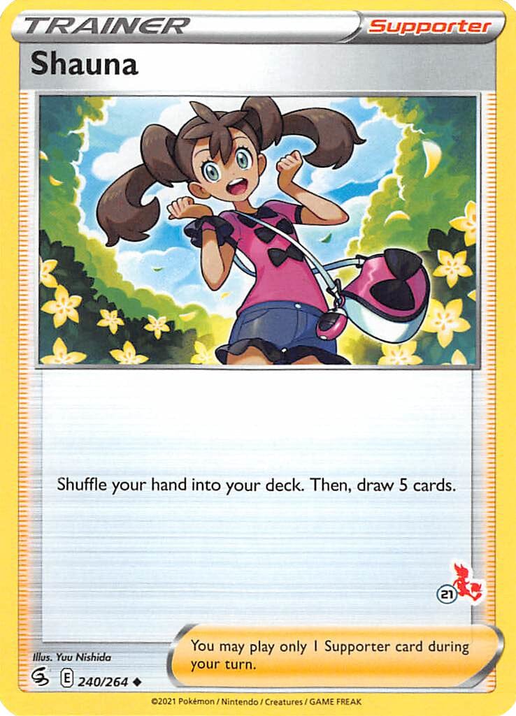 Shauna (240/264) (Cinderace Stamp #21) [Battle Academy 2022] Pokemon Single Pokémon  | Multizone: Comics And Games