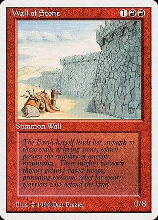 Wall of Stone [Summer Magic / Edgar] MTG Single Magic: The Gathering  | Multizone: Comics And Games