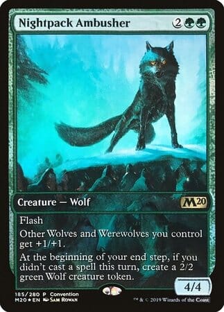 Nightpack Ambusher (2019 Convention Exclusive) [Core Set 2020 Promos] MTG Single Magic: The Gathering  | Multizone: Comics And Games