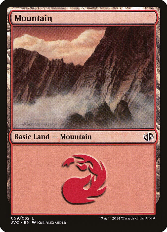 Mountain (59) [Duel Decks Anthology] MTG Single Magic: The Gathering  | Multizone: Comics And Games