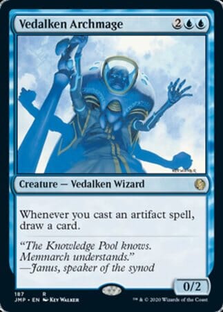 Vedalken Archmage [Jumpstart] MTG Single Magic: The Gathering  | Multizone: Comics And Games