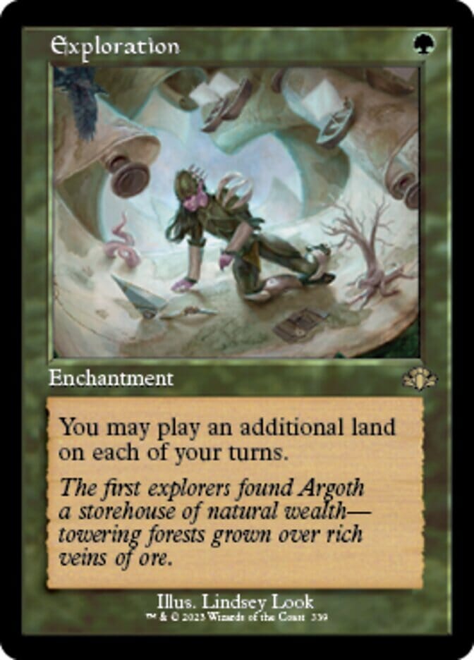 Exploration (Retro) [Dominaria Remastered] MTG Single Magic: The Gathering  | Multizone: Comics And Games