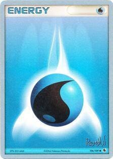 Water Energy (106/109) (Rocky Beach - Reed Weichler) [World Championships 2004] Pokemon Single Pokémon  | Multizone: Comics And Games