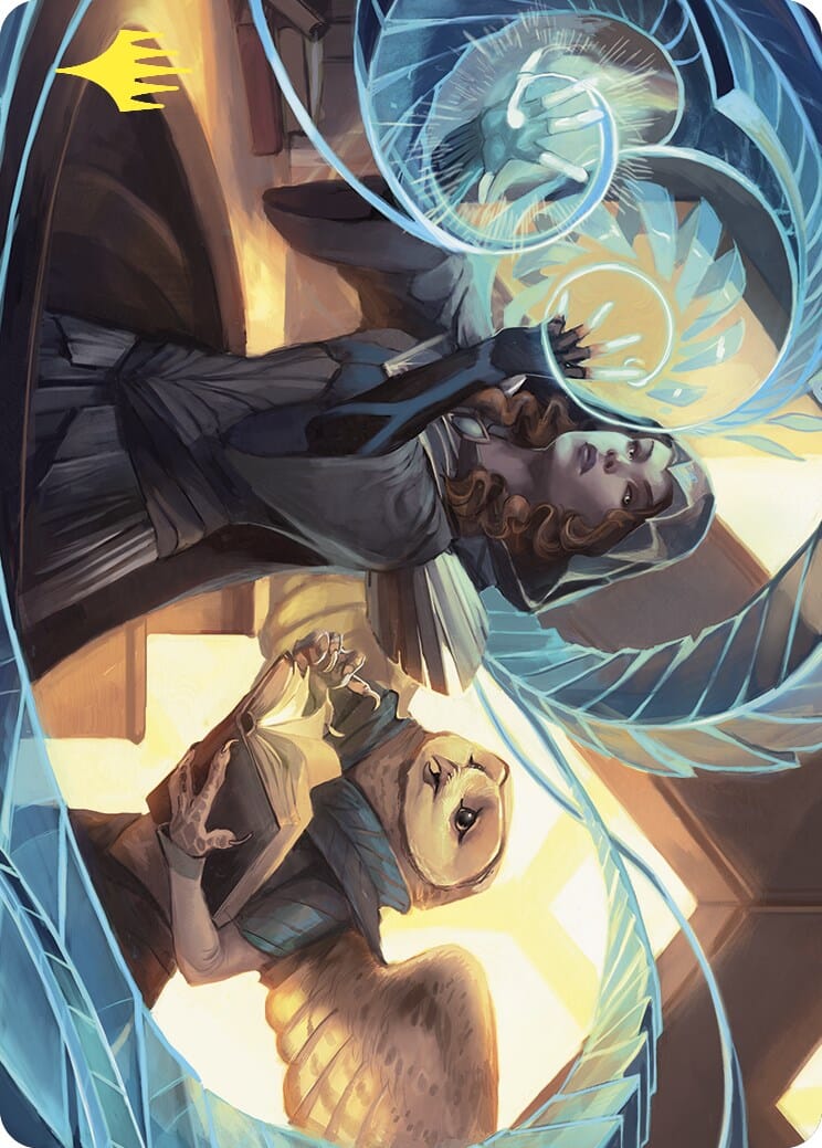 Personal Tutor Art Card (Gold-Stamped) [Commander Masters Art Series] MTG Single Magic: The Gathering  | Multizone: Comics And Games