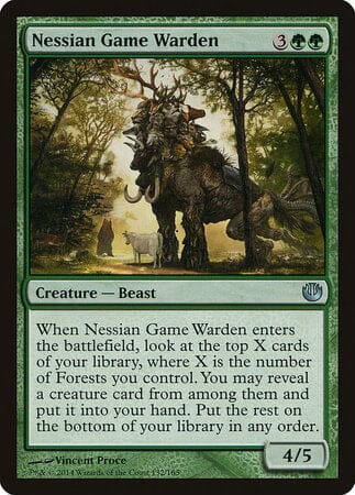 Nessian Game Warden [Journey into Nyx] MTG Single Magic: The Gathering  | Multizone: Comics And Games