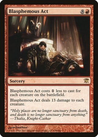Blasphemous Act [Innistrad] MTG Single Magic: The Gathering  | Multizone: Comics And Games