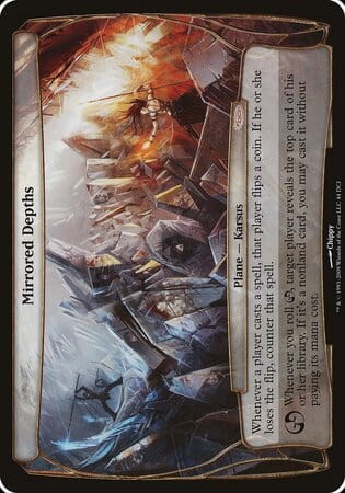 Mirrored Depths (Gateway Promo) [Promotional Planes] MTG Single Magic: The Gathering  | Multizone: Comics And Games