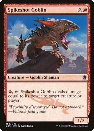 Spikeshot Goblin [Masters 25] MTG Single Magic: The Gathering  | Multizone: Comics And Games