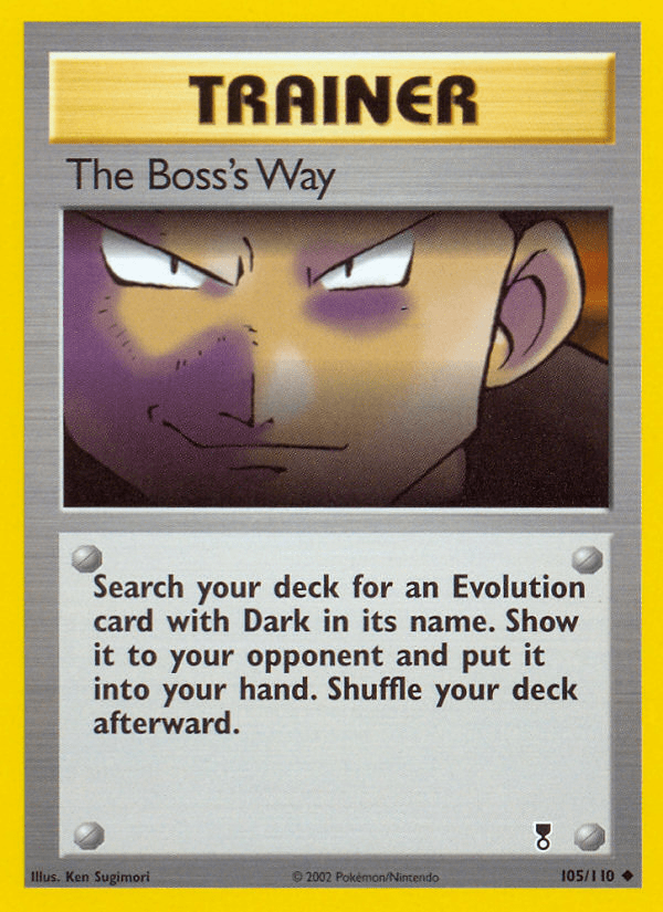 The Boss's Way (105/110) [Legendary Collection] Pokemon Single Pokémon  | Multizone: Comics And Games