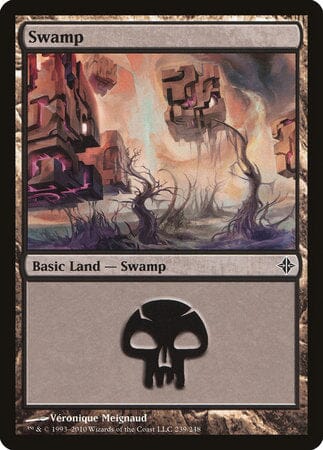 Swamp (239) [Rise of the Eldrazi] MTG Single Magic: The Gathering  | Multizone: Comics And Games
