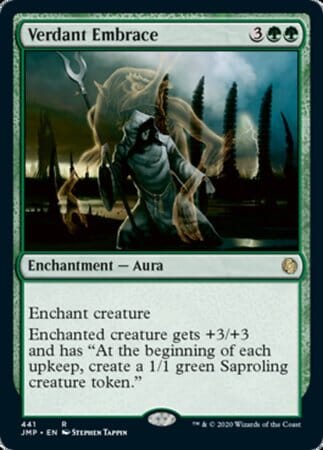 Verdant Embrace [Jumpstart] MTG Single Magic: The Gathering  | Multizone: Comics And Games