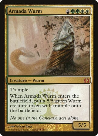 Armada Wurm [Return to Ravnica] MTG Single Magic: The Gathering  | Multizone: Comics And Games