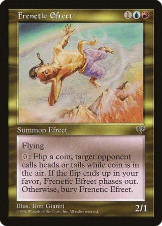 Frenetic Efreet [Mirage] MTG Single Magic: The Gathering  | Multizone: Comics And Games