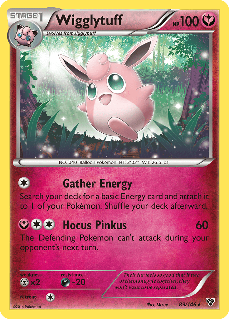 Wigglytuff (89/146) [XY: Base Set] Pokemon Single Pokémon  | Multizone: Comics And Games