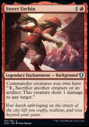 Street Urchin [Commander Legends: Battle for Baldur's Gate] MTG Single Magic: The Gathering  | Multizone: Comics And Games