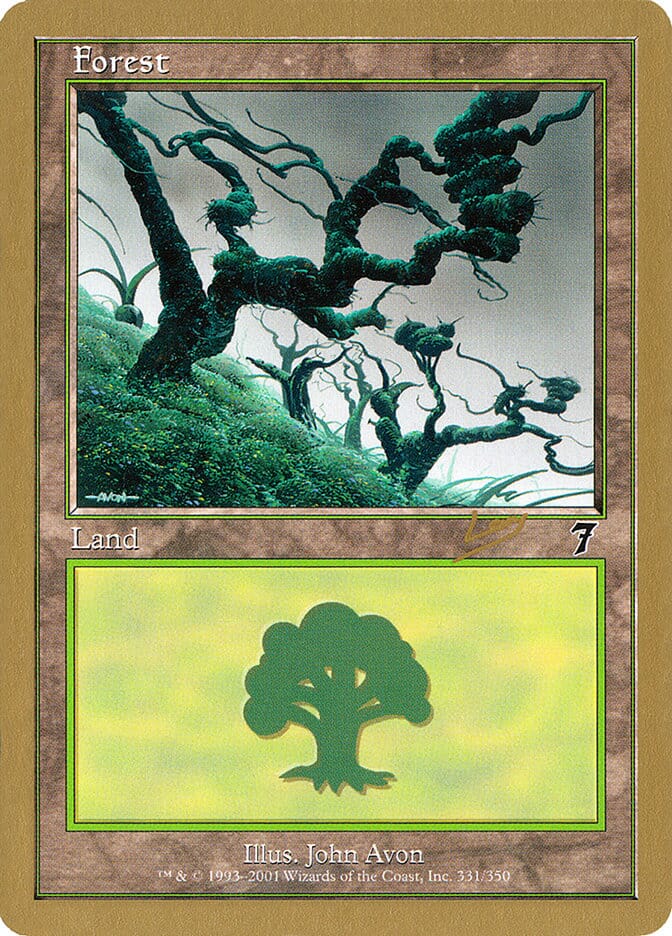 Forest (rl331) (Raphael Levy) [World Championship Decks 2002] MTG Single Magic: The Gathering  | Multizone: Comics And Games