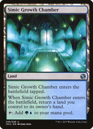Simic Growth Chamber [Iconic Masters] MTG Single Magic: The Gathering  | Multizone: Comics And Games