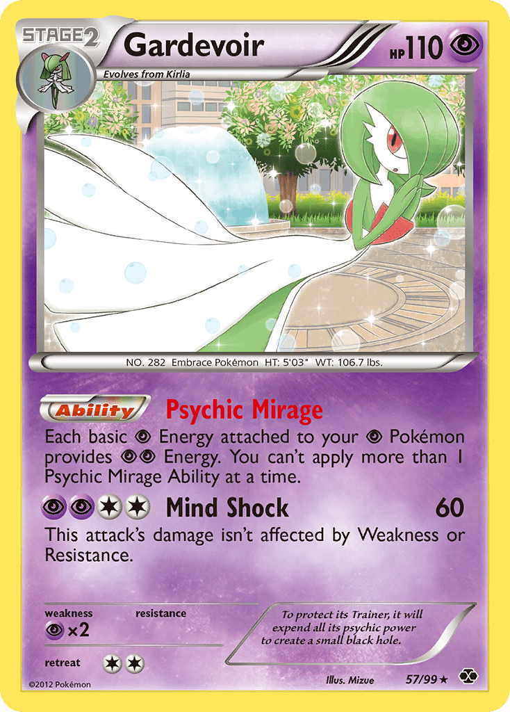 Gardevoir (57/99) [Black & White: Next Destinies] Pokemon Single Pokémon  | Multizone: Comics And Games