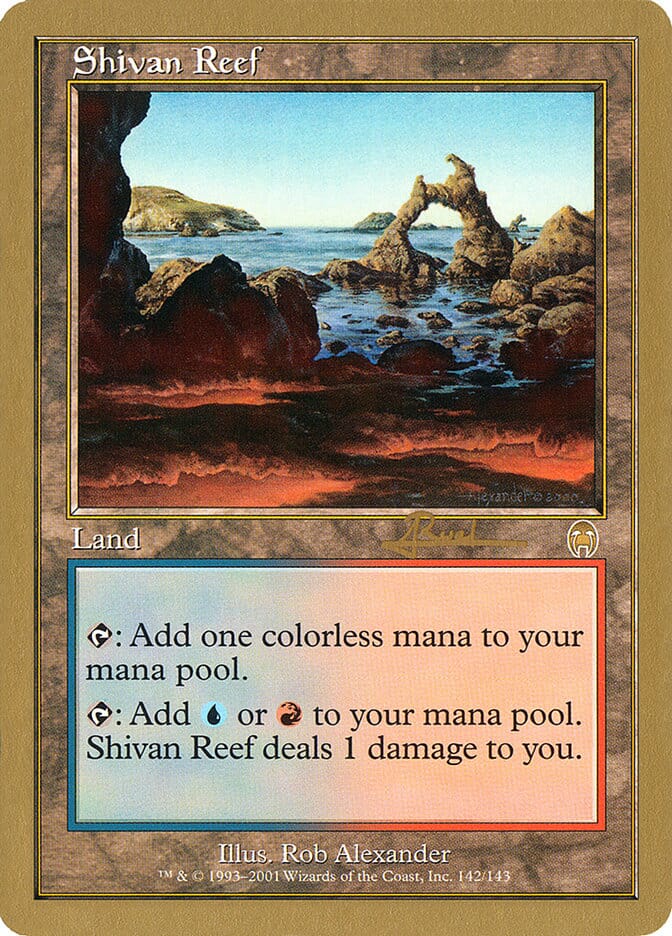 Shivan Reef (Antoine Ruel) [World Championship Decks 2001] MTG Single Magic: The Gathering  | Multizone: Comics And Games