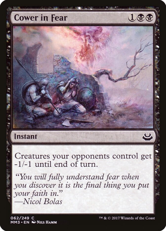 Cower in Fear [Modern Masters 2017] MTG Single Magic: The Gathering  | Multizone: Comics And Games