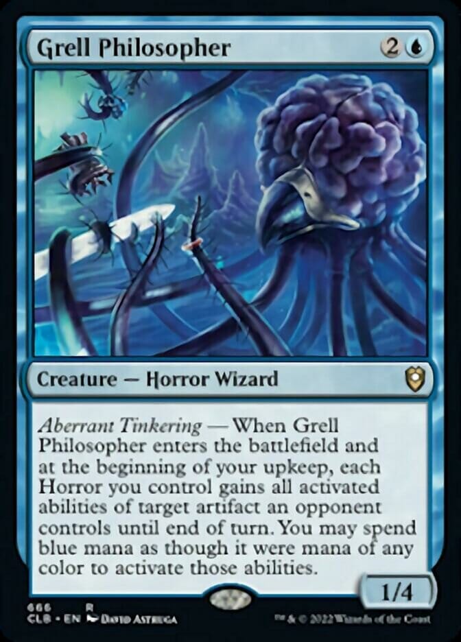 Grell Philosopher [Commander Legends: Battle for Baldur's Gate] MTG Single Magic: The Gathering  | Multizone: Comics And Games