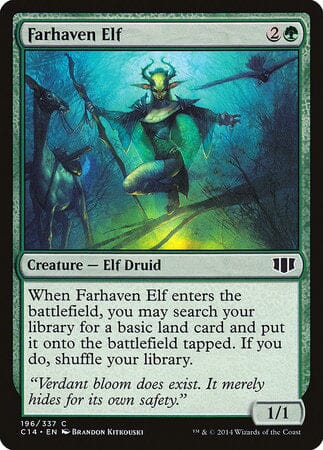 Farhaven Elf [Commander 2014] MTG Single Magic: The Gathering  | Multizone: Comics And Games