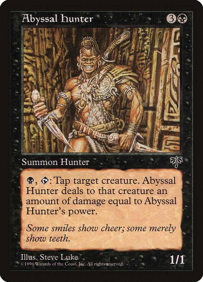 Abyssal Hunter [Mirage] MTG Single Magic: The Gathering  | Multizone: Comics And Games