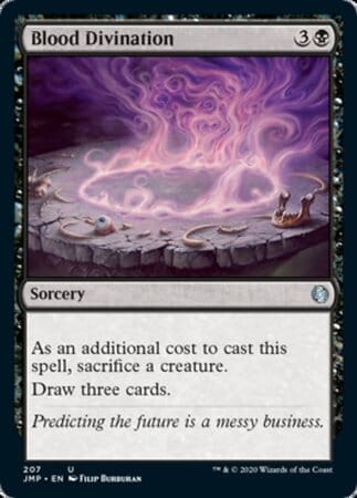 Blood Divination [Jumpstart] MTG Single Magic: The Gathering  | Multizone: Comics And Games