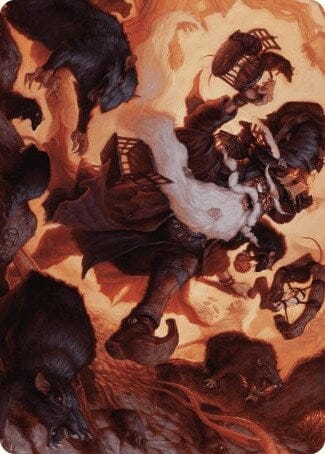 Tattered Ratter Art Card [Wilds of Eldraine Art Series] MTG Single Magic: The Gathering  | Multizone: Comics And Games