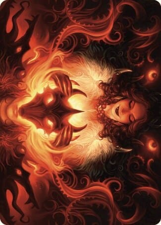 Witch's Mark Art Card [Wilds of Eldraine Art Series] MTG Single Magic: The Gathering  | Multizone: Comics And Games
