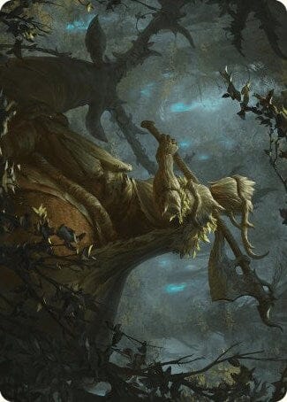 Verdant Outrider Art Card [Wilds of Eldraine Art Series] MTG Single Magic: The Gathering  | Multizone: Comics And Games
