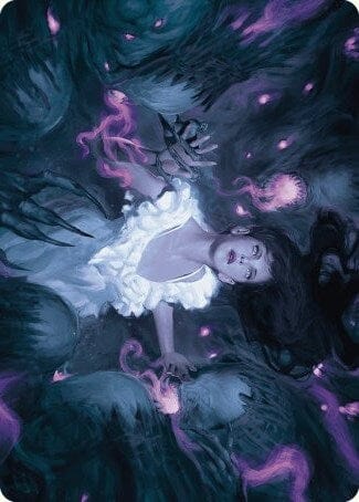 Neva, Stalked by Nightmares Art Card [Wilds of Eldraine Art Series] MTG Single Magic: The Gathering  | Multizone: Comics And Games