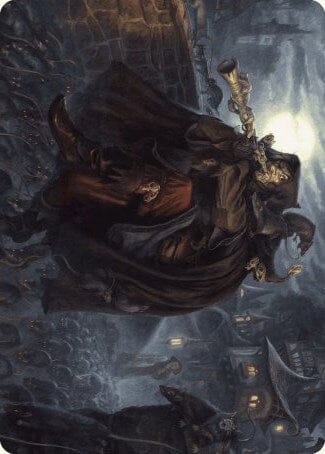 Totentanz, Swarm Piper Art Card [Wilds of Eldraine Art Series] MTG Single Magic: The Gathering  | Multizone: Comics And Games