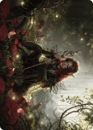 Yenna, Redtooth Regent Art Card [Wilds of Eldraine Art Series] MTG Single Magic: The Gathering  | Multizone: Comics And Games