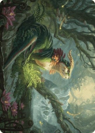 Elusive Otter Art Card [Wilds of Eldraine Art Series] MTG Single Magic: The Gathering  | Multizone: Comics And Games