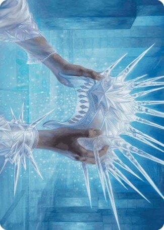 Hylda's Crown of Winter Art Card [Wilds of Eldraine Art Series] MTG Single Magic: The Gathering  | Multizone: Comics And Games