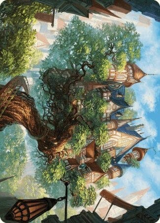 Edgewall Inn Art Card [Wilds of Eldraine Art Series] MTG Single Magic: The Gathering  | Multizone: Comics And Games