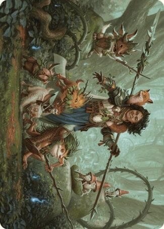 Ellivere of the Wild Court Art Card [Wilds of Eldraine Art Series] MTG Single Magic: The Gathering  | Multizone: Comics And Games