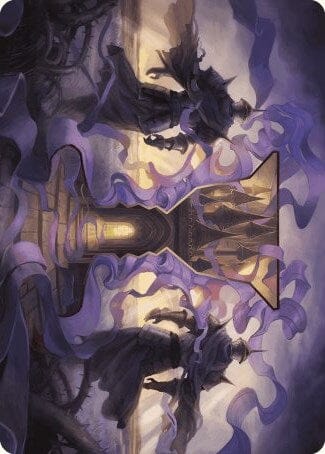 Court of Locthwain Art Card [Wilds of Eldraine Art Series] MTG Single Magic: The Gathering  | Multizone: Comics And Games