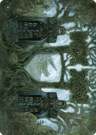 Court of Garenbrig Art Card [Wilds of Eldraine Art Series] MTG Single Magic: The Gathering  | Multizone: Comics And Games