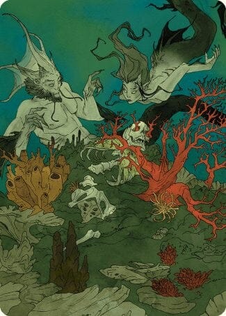 Curiosity Art Card [Wilds of Eldraine Art Series] MTG Single Magic: The Gathering  | Multizone: Comics And Games