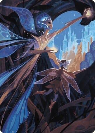 Kindred Discovery Art Card [Wilds of Eldraine Art Series] MTG Single Magic: The Gathering  | Multizone: Comics And Games