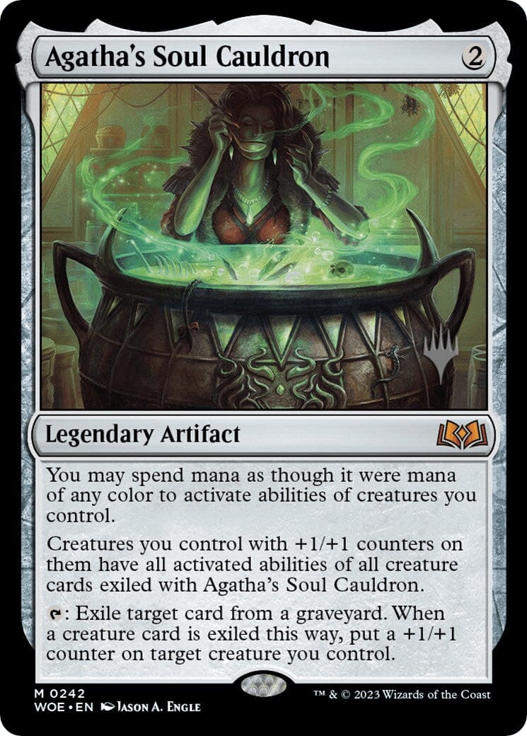 Agatha's Soul Cauldron (Promo Pack) [Wilds of Eldraine Promos] MTG Single Magic: The Gathering  | Multizone: Comics And Games