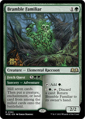 Bramble Familiar // Fetch Quest [Wilds of Eldraine Prerelease Promos] MTG Single Magic: The Gathering  | Multizone: Comics And Games