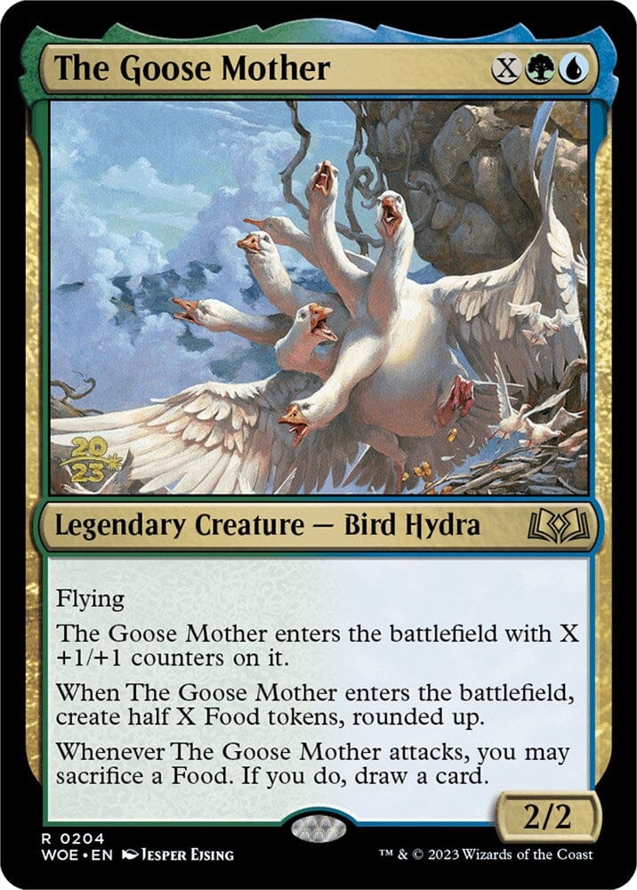 The Goose Mother [Wilds of Eldraine Prerelease Promos] MTG Single Magic: The Gathering  | Multizone: Comics And Games